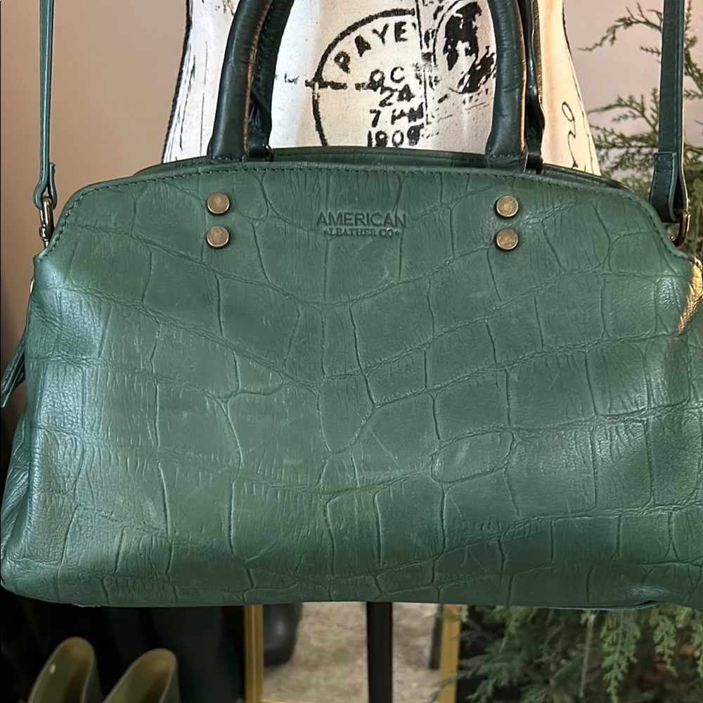 American Leather Co. Venice Handbag Satchel - Picture 8 of 9